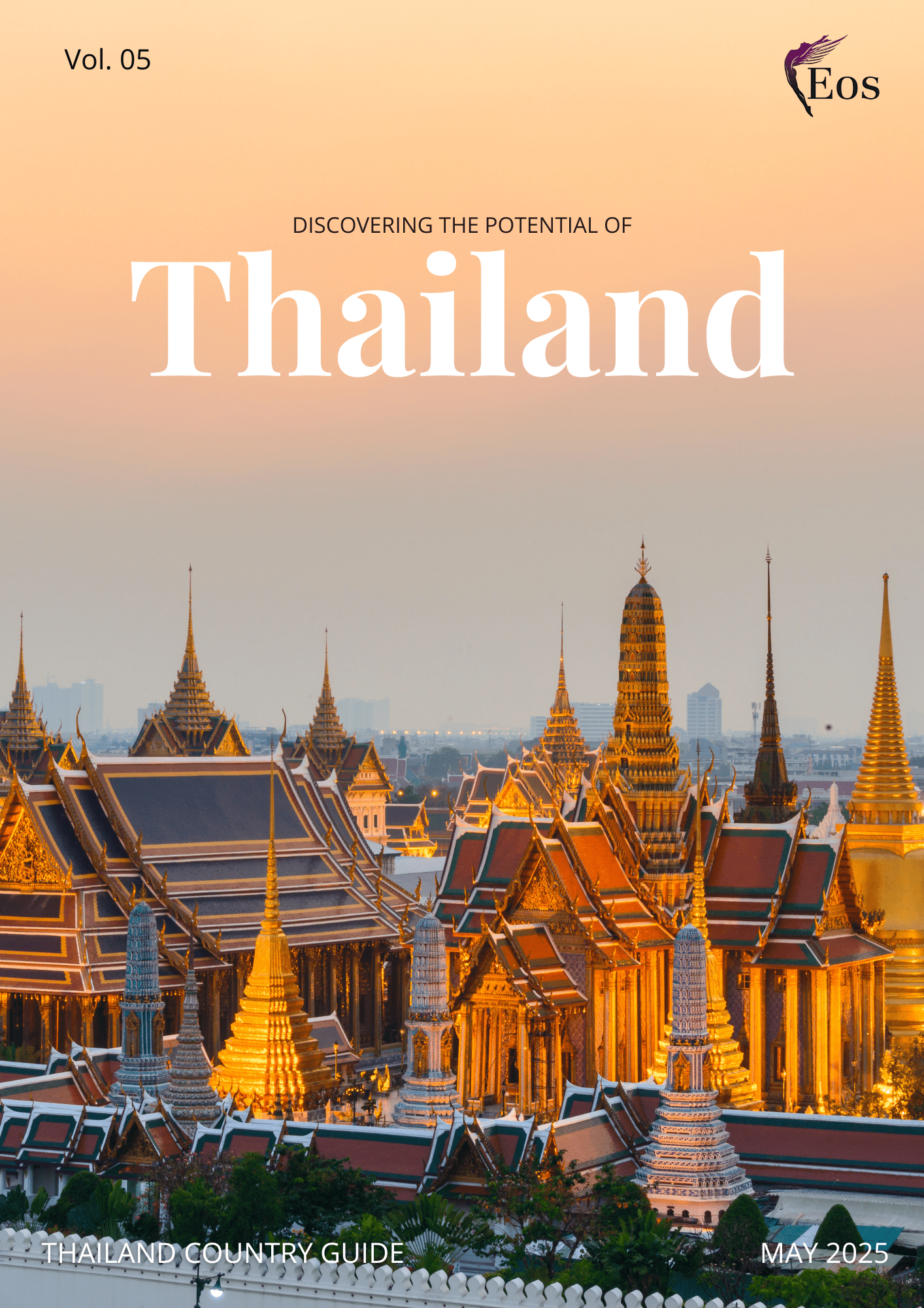 Thailand Country Guide Cover | Eos Guides Edition Hong Kong